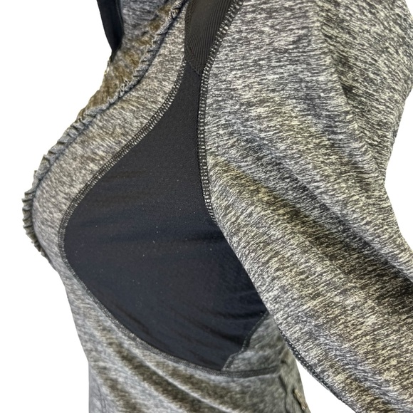Lululemon Define 1/4 Zip Define Pullover Jacket Heathered Gray/Black 8 Ruffle - Picture 3 of 6